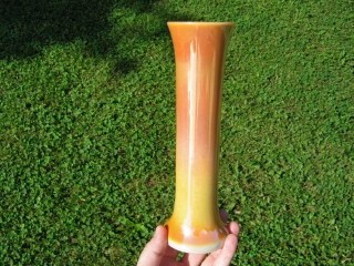 Antique Imperial Marigold Milkglass Lead Lustre Iridescent Art Glass