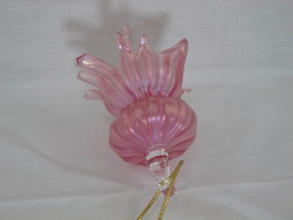 Iridescent Studio Art Glass Ornament