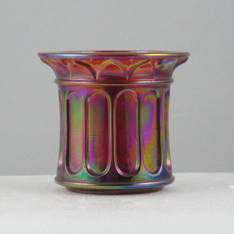 Fenton Red C9778 RN Carnival Glass Candle Votive Carnival Glass