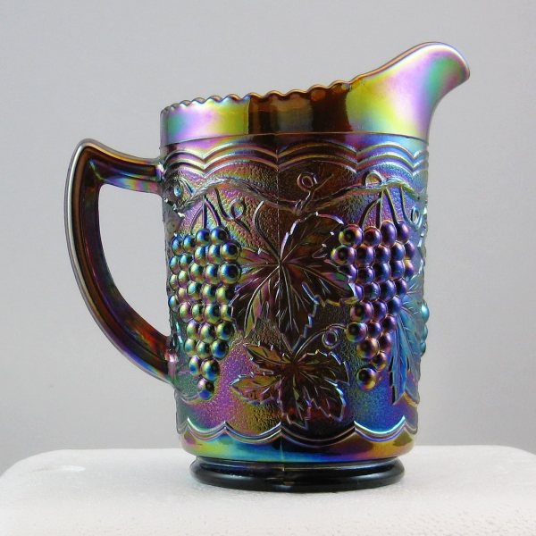 Imperial Amber Imperial Grape Carnival Glass Milk Pitcher