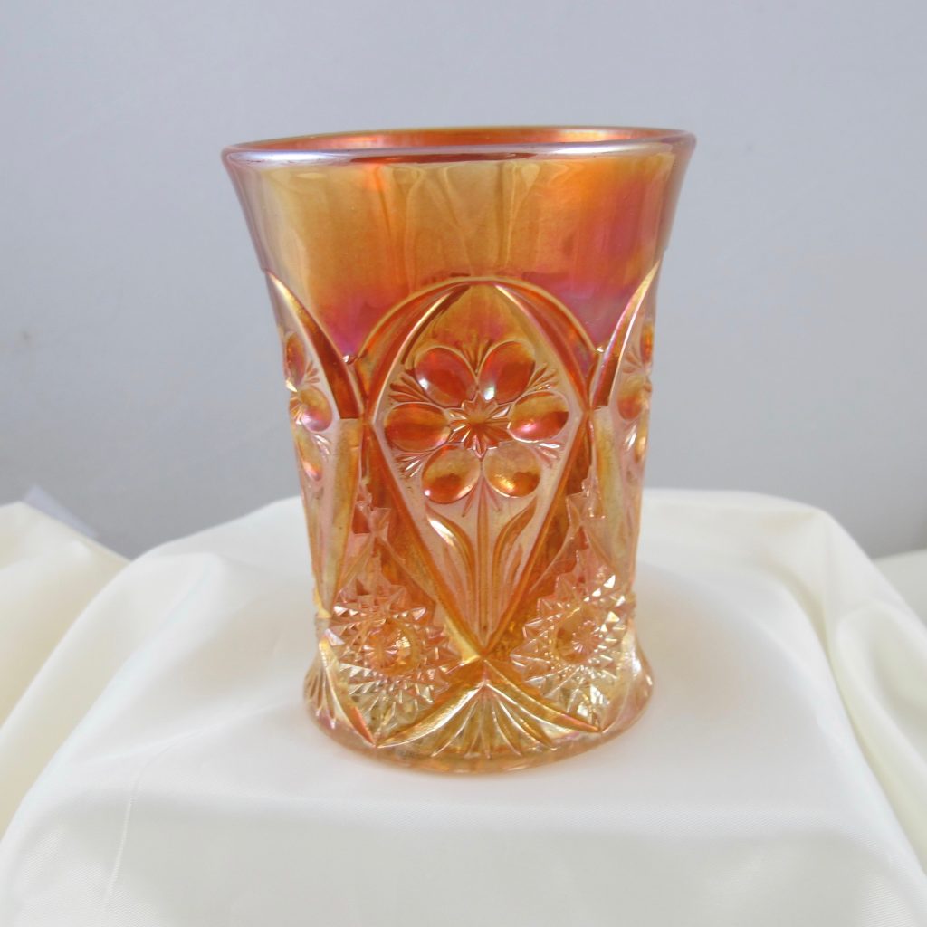 Antique Imperial Marigold Four Seventy Four Carnival Glass Tumbler Carnival Glass