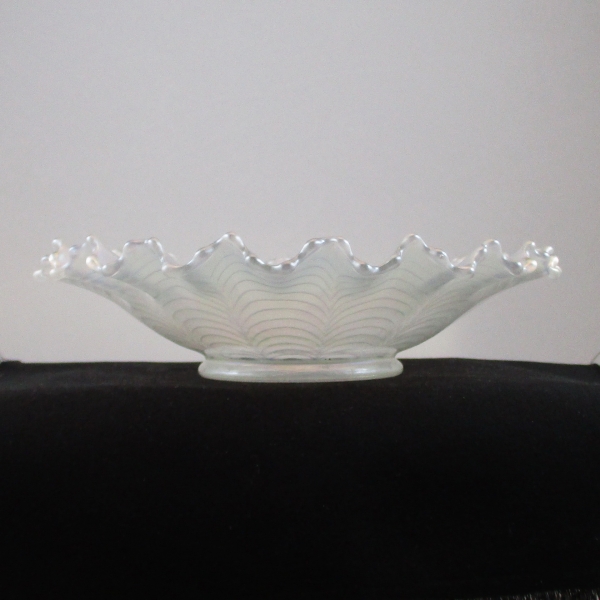 Antique Northwood Nippon Ice White Carnival Glass PCE Bowl