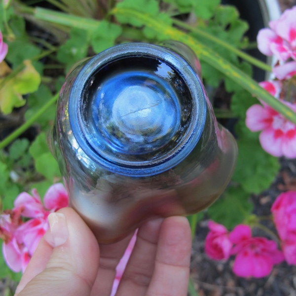 Antique Fenton Blue Two Kittens Whimsey Toothpick Holder – Mini-vase