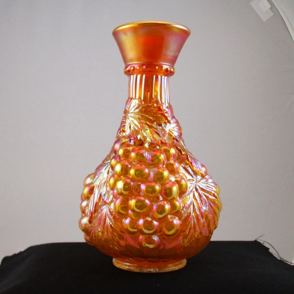 Antique Imperial Marigold Imperial Grape Carnival Glass Water Carafe