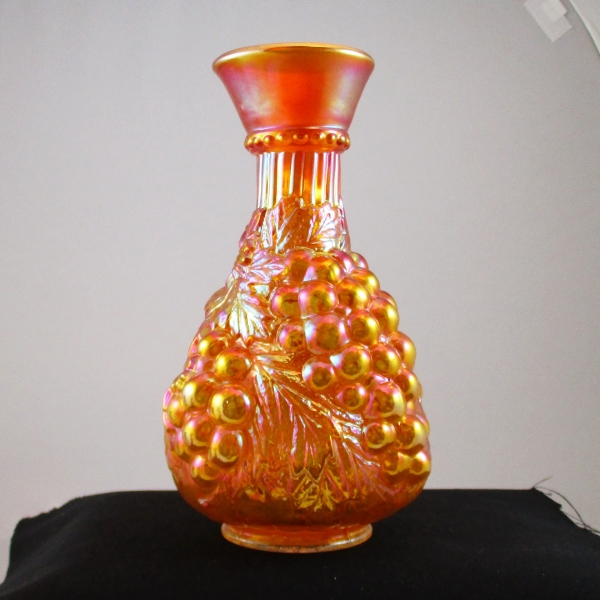 Antique Imperial Marigold Imperial Grape Carnival Glass Water Carafe