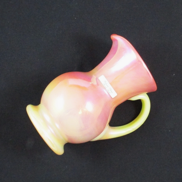 Gibson Pink Burmese Plain Carnival Glass Cream Pitcher