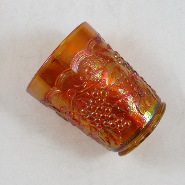 Antique Imperial Marigold Imperial Grape Carnival Glass Tumbler