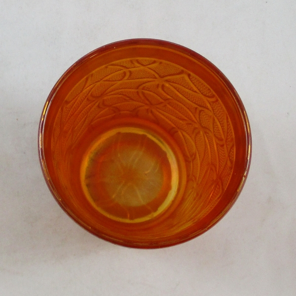 Antique Imperial Marigold Soda Gold Carnival Glass Tumbler