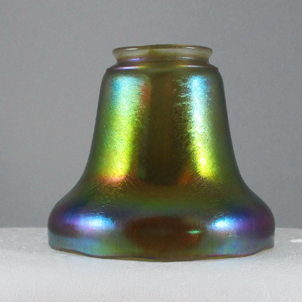 Antique Imperial Nuart 535 Short Light, Carnival Glass Light Shades