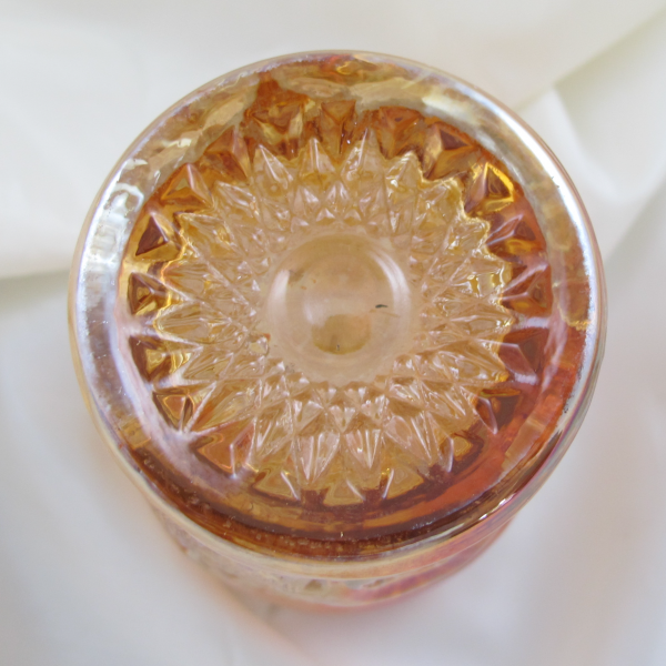 Antique US Glass? Rising Sun Marigold Carnival Glass Tumbler