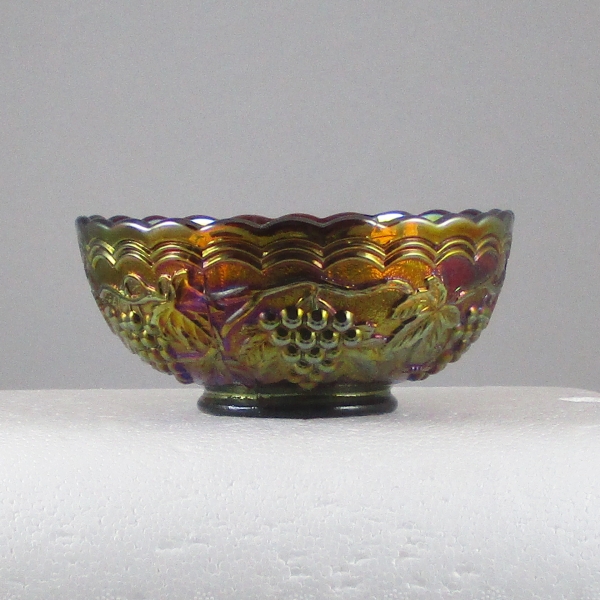 Antique Imperial Purple Imperial Grape Carnival Glass Sauce Bowl