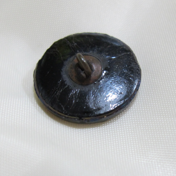 Antique Black Amethyst Carnival Glass Button Luster Iridescent – Windmill