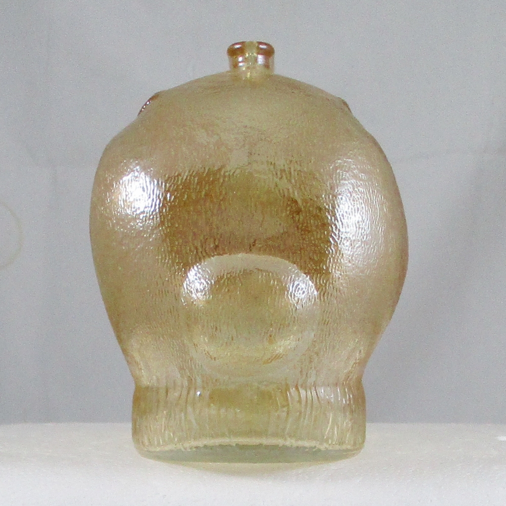 Anchor Hocking Marigold Rabbit Carnival Glass Large Rabbit Bank ...