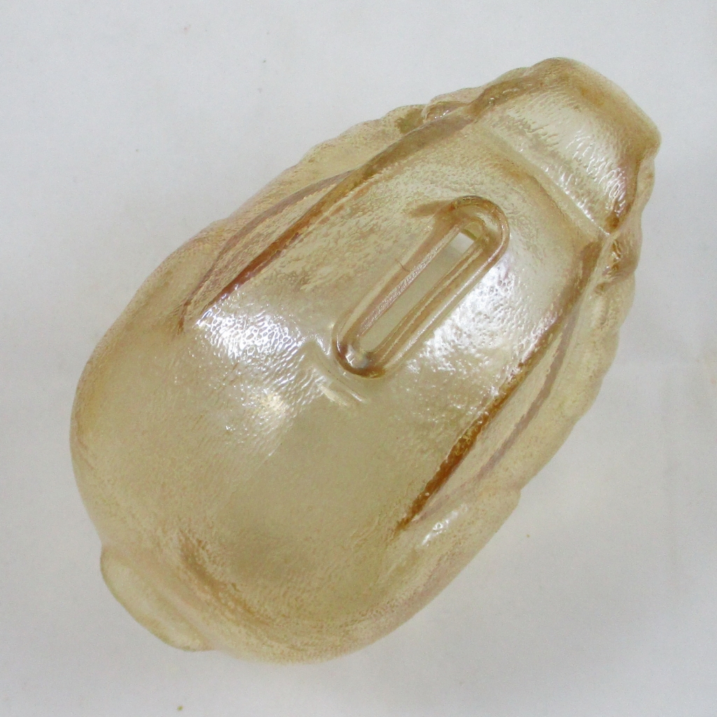 Anchor Hocking Marigold Rabbit Carnival Glass Large Rabbit Bank ...