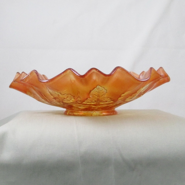 Antique Millersburg Blackberry Wreath Marigold Carnival Glass 3N1 Bowl