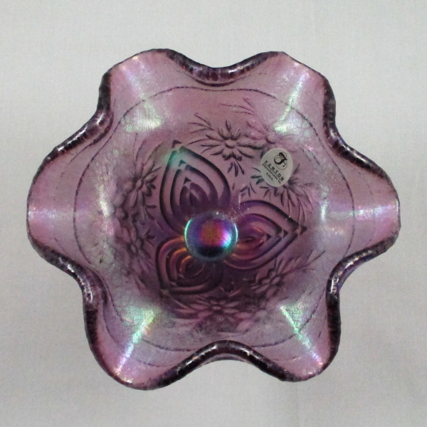 Fenton Wisteria #2926 Carnival Glass Nut Dish