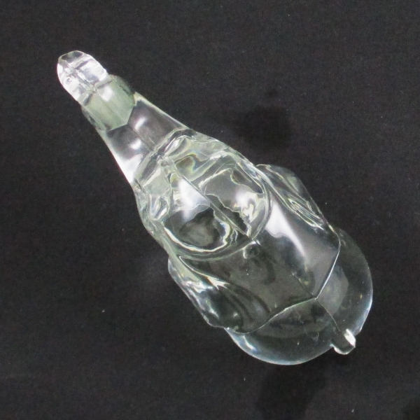 Heisey Crystal Elegant Glass Elephant #3 Figurine / Paperweight Animal