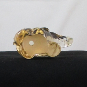 Imperial Light Pink Elegant Glass Elephant Figurine / Paperweight Animal