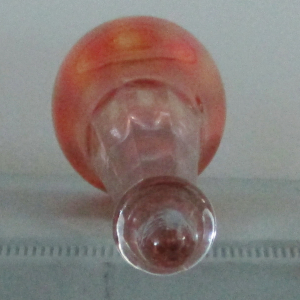 Antique Dugan Benzer Marigold Carnival Glass Car Vase