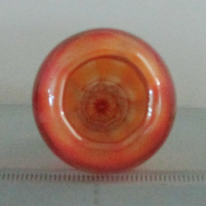 Antique Dugan Benzer Marigold Carnival Glass Car Vase