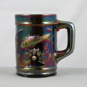 Antique Dugan Amethyst Fisherman’s Mug Carnival Glass