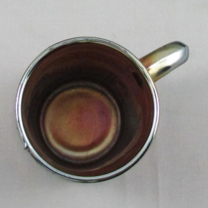 Antique Dugan Amethyst Fisherman’s Mug Carnival Glass