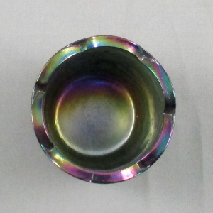 St. Clair Green Carnival Glass Owl Toothpick Holder