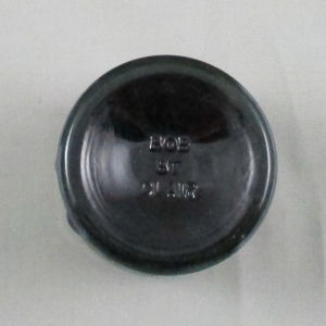 St. Clair Green Carnival Glass Owl Toothpick Holder