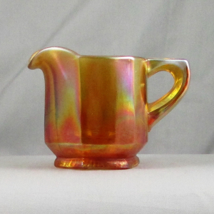 Antique Indiana #165 aka Peerless Colonial Marigold Carnival Glass Breakfast Set