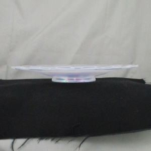 Levay Ice White Pony Carnival Glass Plate Super Stretchy 1 of 1