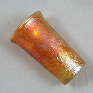 Jeannette Tree Bark Marigold Carnival Glass Water Set