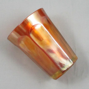 Antique Northwood Marigold Flute Carnival Glass Tumbler