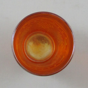 Antique Fenton Lattice & Grape Marigold Carnival Glass Water Set