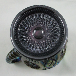 Antique Imperial Fashion Purple Carnival Glass Water Pitcher