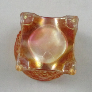 Antique Fenton Orange Tree Marigold Carnival Glass Tumbler