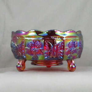 Fenton Red Good Luck Carnival Glass Fernery – HOACGA Limited Edition