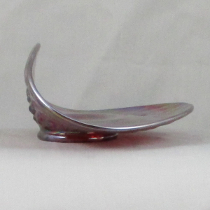 Fenton Red Hobnail Carnival Glass Hand Grip Plate – HOACGA OOAK