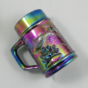 Fenton PNWCGC Purple Fisherman’s Carnival Glass Mug