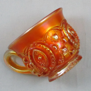 Antique Northwood Memphis Marigold Carnival Glass 8 piece Fruit Set