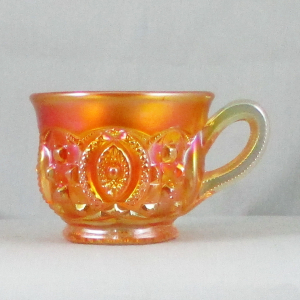 Antique Northwood Memphis Marigold Carnival Glass 8 piece Fruit Set