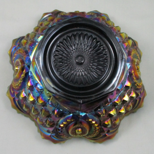 Antique Northwood Memphis Amethyst Carnival Glass 8 piece Fruit Set