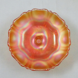 Antique Westmoreland #270 Marigold Carnival Glass Compote