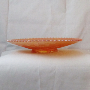 Antique Northwood Marigold Three Fruits Carnival Glass Plate