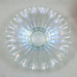 Antique Northwood Nippon Ice Blue Carnival Glass PCE Bowl