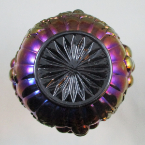 Antique Imperial Grape Purple Carnival Glass Carafe