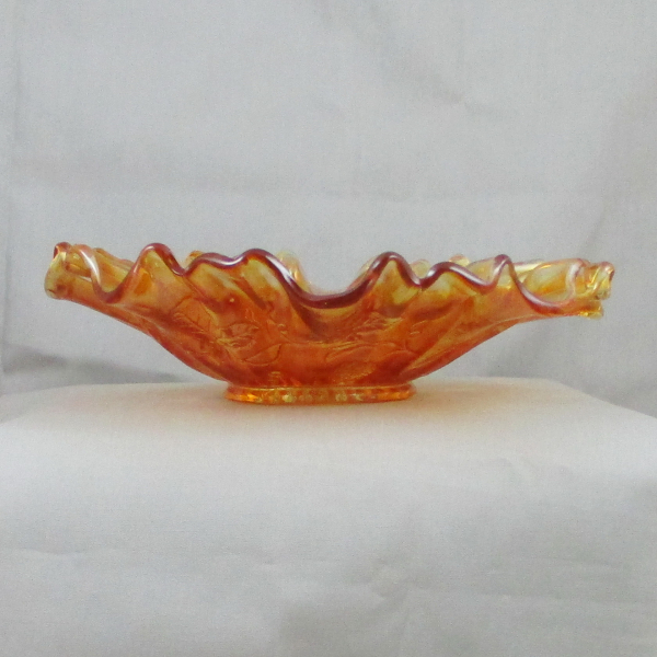Antique Millersburg Marigold Grape Wreath Carnival Glass 3 in 1 Bowl