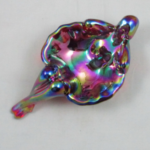 Mosser Red Carnival Glass Bathing Beauty Soap Dish