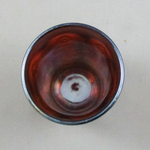 Antique Fenton Amethyst Paneled Dandelion Carnival Glass Water Set